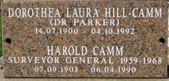 Portion of the Parker Monument at Fremantle Cemetery 