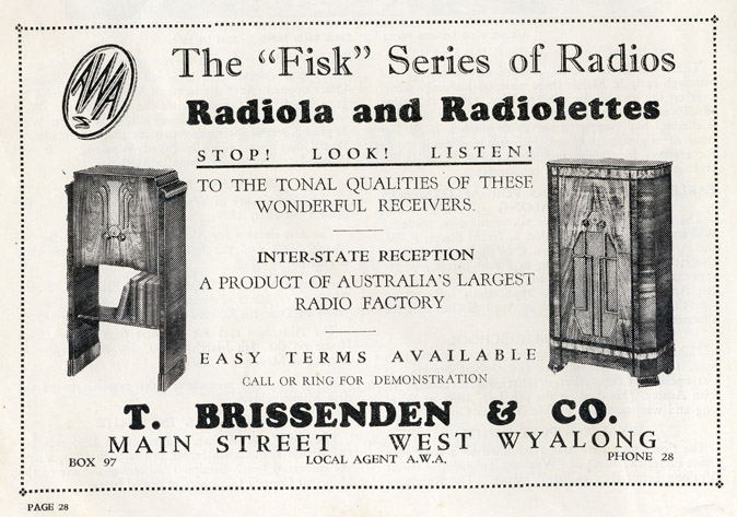 Radiola and Radiolettes