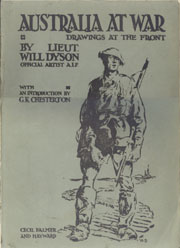 front cover of Australia at war